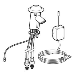 Geberit Bambini Waschtischarmatur Netzbetrieb, mehrfarbig mit Mischer... GEBERIT-577660000 4022009335422 (Abb. 1)