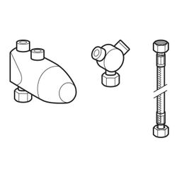 Geberit Bambini Minithermostat für Waschtischarmatur... GEBERIT-599113000 4022009337433 (Abb. 1)