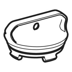 Geberit Stopfen für Geberit AquaClean Sela/Tuma, Ultramarinblau... GEBERIT-243532FQ1 4025416670612 (Abb. 1)