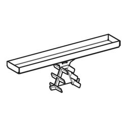 Geberit Abdeckung für CleanLine Duschrinne, befliesbar, 243901001... GEBERIT-243901001 4025416306467 (Abb. 1)