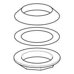 Geberit Set Dichtungen für Ablaufset für Hybrid-, wasserlose Urinale... GEBERIT-595753000 4022009296495 (Abb. 1)