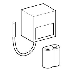Geberit Steuermodul für Urinalsteuerung FC1000-1, Batteriebetrieb... GEBERIT-599087000 4022009335323 (Abb. 1)