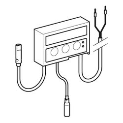 Geberit Steuermodul für Urinalsteuerung FC500, Netzbetrieb... GEBERIT-599071000 4022009279153 (Abb. 1)