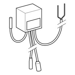 Geberit Steuermodul für Urinalsteuerung, Netzbetrieb, für Gebäudeautomationssystem... GEBERIT-599086000 4022009320190 (Abb. 1)
