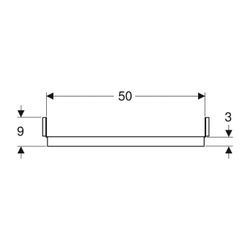 Geberit Traverse für Geberit Duofix Element für Nischenablagebox... GEBERIT-111595001 4025416351627 (Abb. 1)