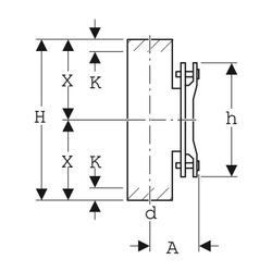 Geberit PE Reinigungsstück 90 Grad mit ovaler Serviceöffnung Außendurchmesser 200mm... GEBERIT-370454161 4025416035596 (Abb. 1)
