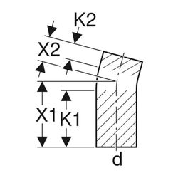 Geberit PE Bogen mit langem Schenkel 15 Grad, Außendurchmesser 110mm... GEBERIT-367015161 4025416030515 (Abb. 1)