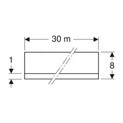 Geberit Duofix Dämm-und Trennstreifen... GEBERIT-111889001 4025416138174 (Abb. 1)