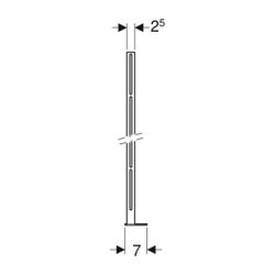 Geberit Kombifix Set Ständer mit Fußplatte... GEBERIT-457872261 4025416040248 (Abb. 1)