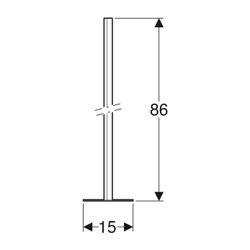 Geberit Kombifix Set Ständer mit Fußplatte... GEBERIT-457872261 4025416040248 (Abb. 1)