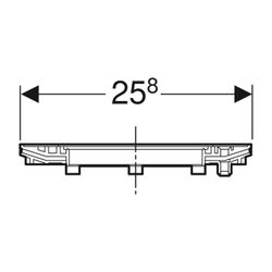 Geberit Pluvia Losflansch für Dampfsperrenanschluss... GEBERIT-359553001 4025416019619 (Abb. 1)