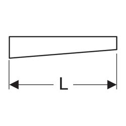 Geberit Pluvia Befestigungskeil, 362865261... GEBERIT-362865261 4025416024033 (Abb. 1)