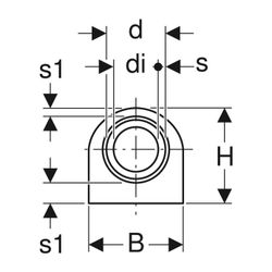 Geberit Mepla Systemrohr ML, exzentrisch vorgedämmt, Rollenware Außendurchmesser 16m... GEBERIT-601138001 4025416545095 (Abb. 1)