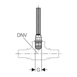 Geberit Oberteil für Unterputz-Absperrventil DN 20 G 3/4"... GEBERIT-241575001 4025416794066 (Abb. 1)