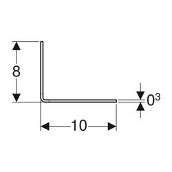 Geberit Duofix Systemwinkel, 111846001... GEBERIT-111846001 4025416846253 (Abb. 1)