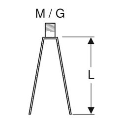 Geberit Schalungsbügel Länge 16cm, 362835001... GEBERIT-362835001 4025416023920 (Abb. 1)