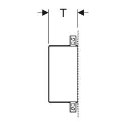 Geberit GIS Element für Nischenablagebox befliesbar... GEBERIT-461794001 4025416454533 (Abb. 1)