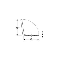 Geberit Renova Plan WC-Sitz, eckiges Design Quick-Release, für WC teilgeschlossene F... GEBERIT-500692011 4025416709718 (Abb. 1)