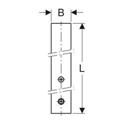 Geberit Pluvia Befestigungsgurt, 358004001... GEBERIT-358004001 4025416622093 (Abb. 1)