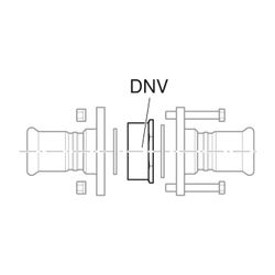 Geberit Mapress Rückschlagventilgehäuse mit Rückschlagventil 1,4401, DN 50... GEBERIT-99943 4024723999430 (Abb. 1)