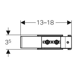 Geberit Duofix System Inneneckwinkel... GEBERIT-111841001 4025416216414 (Abb. 1)