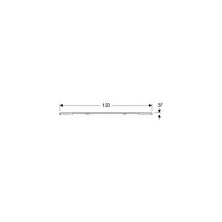 Geberit Option Square Lichtspiegel Beleuchtung beidseitig, Breite 120cm, Höhe 65cm, ... GEBERIT-819220000 4022009327632 (Abb. 1)