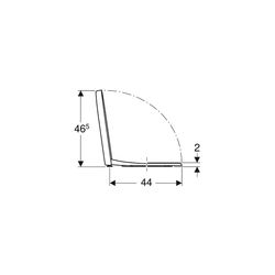 Geberit Renova Plan WC-Sitz Bef. von oben m. Absenkautomatik, o. Quick-Release-Schar... GEBERIT-573085000 4022009284768 (Abb. 1)