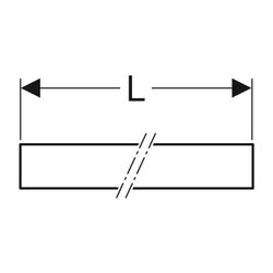 Geberit Kontaktschutzband PVC, Breite 2,5cm, Länge 10m... GEBERIT-601848001 4025410752178 (Abb. 1)