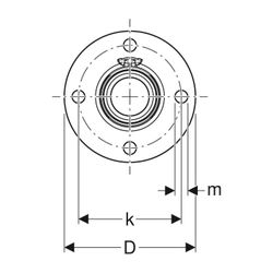 Geberit FlowFit Flansch PN6, mit Presseinheit bleifreie Siliziumbronze, d 75mm, DN 6... GEBERIT-619616001 4025416228776 (Abb. 1)
