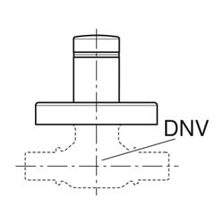 Geberit Set Abdeckrosette für Unterputz-Kugelhahn DN 8/12/15/20, Hochglanz verchromt... GEBERIT-241083211 4025416555957 (Abb. 1)