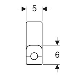 Geberit FlowFit Metallrohr-Anschlussbogen 90 Grad mit Anschlussverschraubung für Eur... GEBERIT-619411221 4025416601104 (Abb. 1)