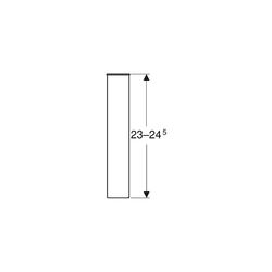Geberit Set Füße Höhe 23-24,5cm, verchromt... GEBERIT-501919001 4025410905444 (Abb. 1)