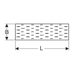 Geberit Isol Flex Schalldämmmatte Rohrzuschnitt Außendurchmesser 110mm... GEBERIT-356013001 4025416440505 (Abb. 1)