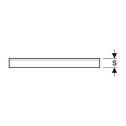 Geberit Isol Flex Schalldämmmatte selbstklebend Länge 118cm, Breite 78cm... GEBERIT-356016001 4025416440635 (Abb. 1)