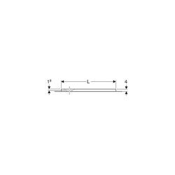 Geberit Olona quadratische Duschwanne mit Dichtvlies 100x100cm, Weiß... GEBERIT-550902001 4025410872999 (Abb. 1)
