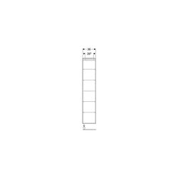 Geberit iCon Hochschrank mit 1 Tür, 36x180x29,1cm, Weiß lackiert hochglänzend... GEBERIT-502316011 4025410941619 (Abb. 1)