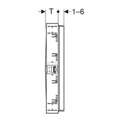 Geberit Rohbaubox für Geberit ONE Spiegelschrank, Höhe 90cm Nennbreite 60cm, für Tro... GEBERIT-111941001 4025410946195 (Abb. 1)