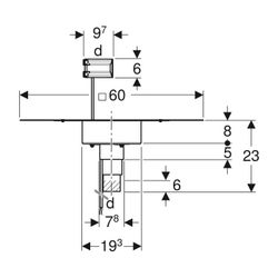 Geberit Pluvia Dachdurchführung mit Brandschutz, Heizung 230V/8W... GEBERIT-359361001 4025410947413 (Abb. 1)