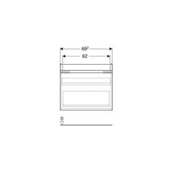 Geberit Renova Plan Unterschrank für Waschtisch, 1 Schublade, 1 Innenschublade, 68,2... GEBERIT-501908011 4025410905239 (Abb. 1)