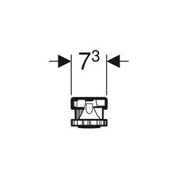 Geberit Set Füße und 4 Traversen, für Duschwannen aus Steinharz, ab 140cm 80x6,2–12c... GEBERIT-554962001 4025410750266 (Abb. 1)