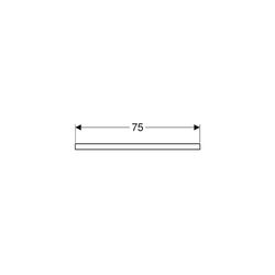 Geberit ONE Waschtischplatte Ausschnitt mittig, für Aufsatzwaschtisch Schalenform, 7... GEBERIT-505272006 4025410936318 (Abb. 1)