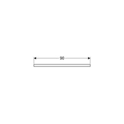 Geberit ONE Waschtischplatte Ausschnitt rechts, für Aufsatzwaschtisch Schalenform, 9... GEBERIT-505313003 4025410937407 (Abb. 1)