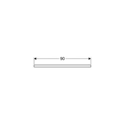 Geberit ONE Waschtischplatte Ausschnitt rechts, für Aufsatzwaschtisch rechteckig, 90... GEBERIT-505323004 4025410937629 (Abb. 1)