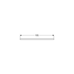 Geberit ONE Waschtischplatte Ausschnitt mittig, für Aufsatzwaschtisch Schalenform, 1... GEBERIT-505274007 4025410936462 (Abb. 1)