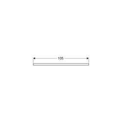 Geberit ONE Waschtischplatte Ausschnitt rechts, für Aufsatzwaschtisch Schalenform, 1... GEBERIT-505314002 4025410937469 (Abb. 1)