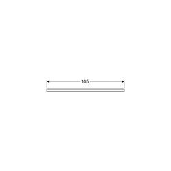 Geberit ONE Waschtischplatte Ausschnitt rechts, für Aufsatzwaschtisch rechteckig, 10... GEBERIT-505324007 4025410937728 (Abb. 1)