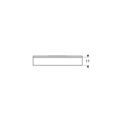 Geberit Wandablage, 67,5x5,5x13cm, Sandgrau pulverbeschichtet matt... GEBERIT-502327JL1 4025410943248 (Abb. 1)