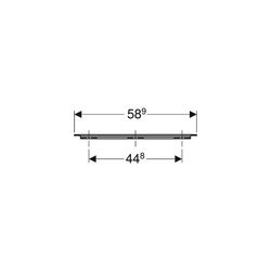 Geberit iCon Griff Lava/pulverbeschichtet matt, Breite 58,9cm... GEBERIT-502359JK1 4025410944566 (Abb. 1)