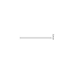 Geberit iCon Griff Hochglanz verchromt, Breite 118,1cm... GEBERIT-502362001 4025410944436 (Abb. 1)