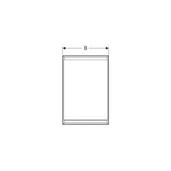 Geberit ONE Spiegelschrank mit ComfortLight, 1 Tür rechts, UP-Montage, Höhe 90cm B 6... GEBERIT-505801001 4025410934871 (Abb. 1)